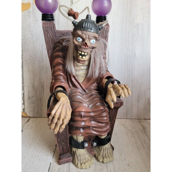 Vintage AS IS tales from the crypt crypt keeper electric chair Halloween prop - Picture 3 of 11